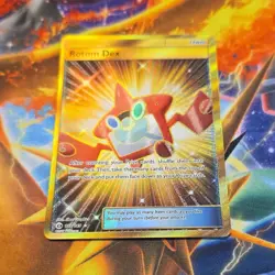The Pokemon Company Rotom Dex 159/149 SM Base Set Reverse Holo Secret Rare Eng - Image 1