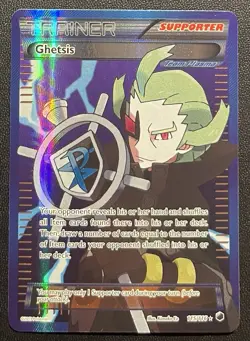 Ghetsis - 115/116 - Pokemon Plasma Freeze Black & White Full Art Rare Card NM - Image 1