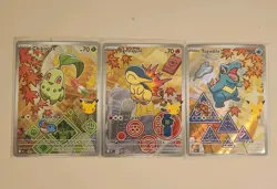 Pokemon First Partner Illustration Collection Series 2 Complete Set 9 Cards - Image 2