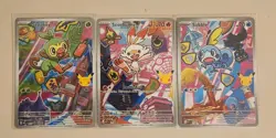 Pokemon First Partner Illustration Collection Series 2 Complete Set 9 Cards - Image 4