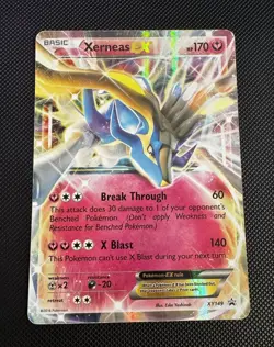 Xerneas EX (Shiny) XY149 Holo XY Promo Pokemon Card English - Image 1