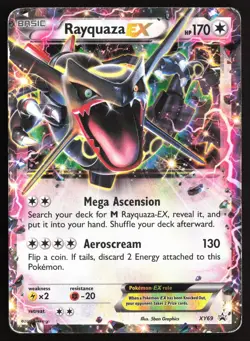Pokemon Rayquaza EX (Shiny) XY69 XY Promos Holo Promo HP - Image 1