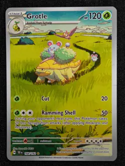 Grotle - 164/162 - Pokemon Temporal Forces Illustration Rare Card NM - Image 1