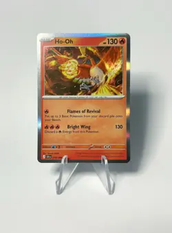 Pokemon TCG Ho-Oh 010/086 Holo - Chaos Rising - Image 1