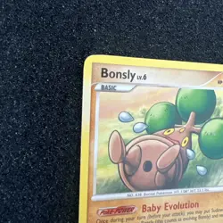 Pokemon TCG Bonsly Card 71/130 Diamond & Pearl - Image 2