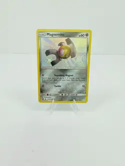 Pokemon Hidden Fates: Shiny Vault Magnemite. Shiny Holo Rare SV27/SV94 NM - Image 1