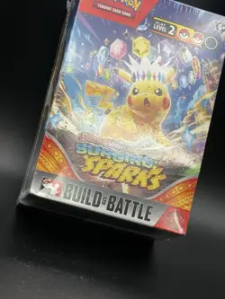 Pokemon Scarlet and Violet Surging Sparks Build and Battle Box [SV08] Sealed - Image 2