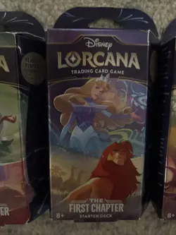 Disney Lorcana TCG The First Chapter Starter Decks Set of 3 Ready to Play - Image 3