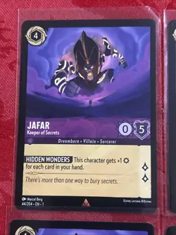4x Disney Lorcana The First Chapter - Jafar Keeper of Secrets - 44/204 x4 - Image 3