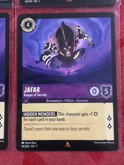 4x Disney Lorcana The First Chapter - Jafar Keeper of Secrets - 44/204 x4 - Image 5