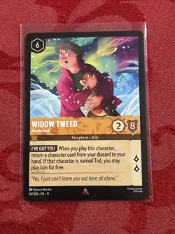 Disney Lorcana Winterspell - Widow Tweed - Kindly Soul - 26/204 - M/NM - Image 1