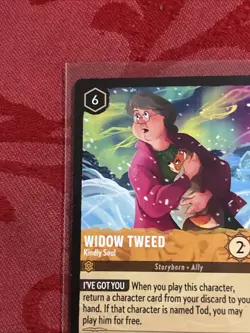 Disney Lorcana Winterspell - Widow Tweed - Kindly Soul - 26/204 - M/NM - Image 3