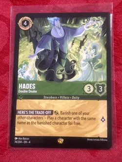 Disney Lorcana - Ursula’s Return - Hades Double Dealer - 74/204 Legendary - Image 1