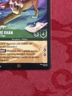 Lorcana Whispers - Shere Khan - Fearsome Tiger - 88/204 - Image 5