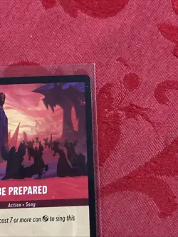 Disney Lorcana First Chapter - BE PREPARED - 128/204 - Image 2