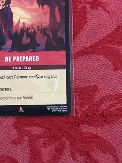 Disney Lorcana First Chapter - BE PREPARED - 128/204 - Image 5