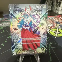 OP16-079 Yamato Leader Alt Art The Time of Battle One Piece TCG English - NM - Image 1