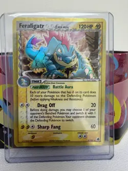 Feraligatr Delta Species 2/101 Dragon Frontiers Holo Pokemon TCG MP - Image 1