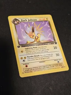 Pokemon TCG Dark Jolteon 38 1st Edition Team Rocket Mint Near Mint - Image 2