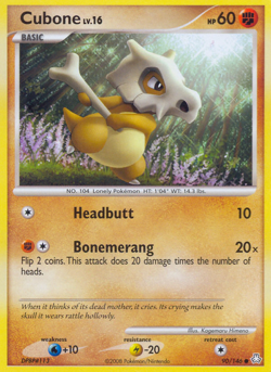 Cubone 90/146 Legends Awakened Pokemon Near Mint - Image 3