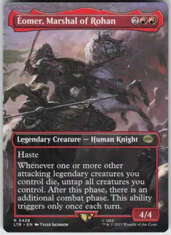 Eomer, Marshal of Rohan (Borderless) R Universes Beyond: The Lord of the Rings: - Image 1