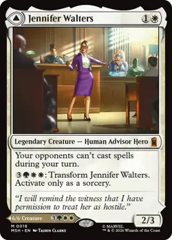 Jennifer Walters The Sensational She-Hulk 18 Magic The Gathering Marvel Sup M NM - Image 1
