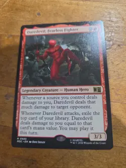 Daredevil, Fearless Fighter Commander: Marvel Super Heroes Never Played MTG - Image 1
