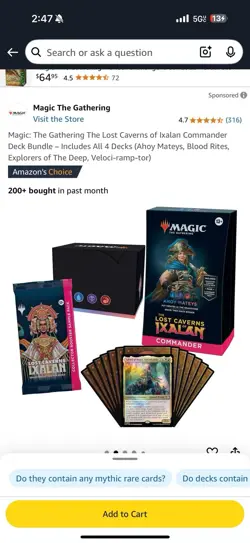 mtg commander deck sealed ahoy mateys - Image 1