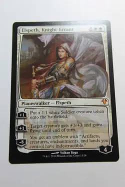 MTG Elspeth Knight-Errant x1- -Modern Event Deck 2014-Lightly Played - Image 1