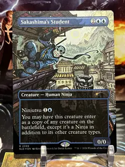 MTG | Sakashima's Student (2359) [Secret Lair TMNT] ✨FOIL✨ - Image 1