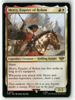 Merry, Esquire of Rohan Regular R Universes Beyond: The Lord of the Rings: NM - Image 1