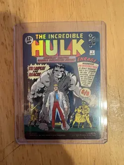 MTG Marvel Super Heroes Bruce Banner The Incredible Hulk M 0390 Foil Borderless - Image 1
