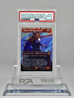 PSA 10 Firion Wild Rose Warrior Surge Foil 0531 | MTG Final Fantasy TCG English - Image 1