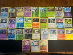 Pokemon Lot (30 Cards) All Foils, Holos, Reverse Holos (Moderately Played) - Image 1