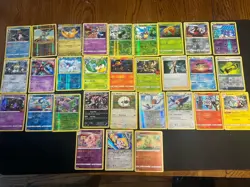Pokemon Lot (30 Cards) All Foils, Holos, Reverse Holos (Moderately Played) - Image 2