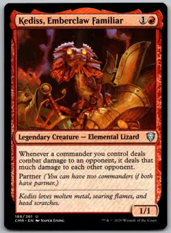 Kediss, Emberclaw Familiar 188 Commander Legends Magic: The Gathering NM - Image 1