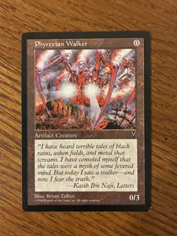 Phyrexian Walker Visions EX/LP #152 MTG Magic the Gathering Creature. M3 - Image 1