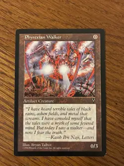Phyrexian Walker Visions EX/LP #152 MTG Magic the Gathering Creature. M3 - Image 2