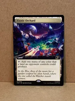 MTG Marvel Super Heroes-Commander-Exotic Orchard (Extended Art) 0470 - Image 1