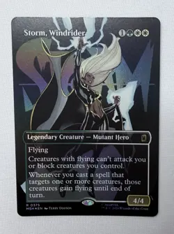 Storm, Windrider (Borderless) Marvel Super Heroes Foil NM - Image 1