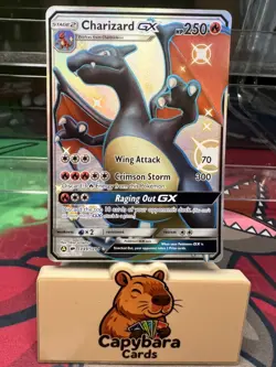 Charizard GX SV49/SV94 - Hidden Fates - Rare Holo Pokemon Card - Image 1