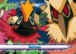 Pokemon Card Natives #22 Pokemon The Movie 2000 Topps NM - Image 1