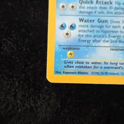 The Pokemon Company Vaporeon 12/64 Jungle Holo Rare 80 HP Stage 1 Eng Unlimited - Image 3