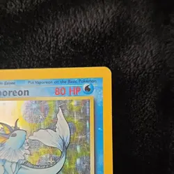The Pokemon Company Vaporeon 12/64 Jungle Holo Rare 80 HP Stage 1 Eng Unlimited - Image 5