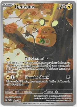 Dedenne 093/088 Holo Illustration Rare Perfect Order Pokemon Near Mint - Image 1