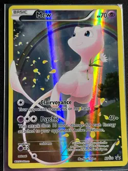 Mew XY110 XY Black Star Promo Holo Pokemon Card LP - Image 1
