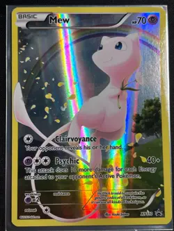 Mew XY110 XY Black Star Promo Holo Pokemon Card LP - Image 3