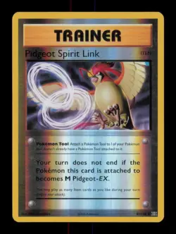 REVERSE HOLO PIDGEOT SPIRIT LINK UNCOMMON 81/108 LP POKEMON - Image 1