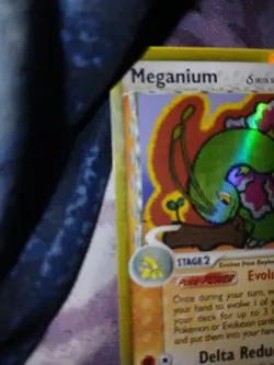 Pokemon EX Dragon Frontiers Meganium Holo 4/101 Mp - Image 2