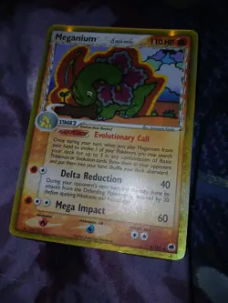 Pokemon EX Dragon Frontiers Meganium Holo 4/101 Mp - Image 4